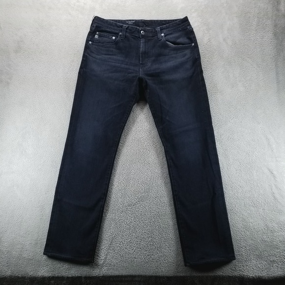 AG Adriano Goldschmied Jeans Mens 34x34 Blue Graduate Tailored Stretch Denim - Picture 1 of 10